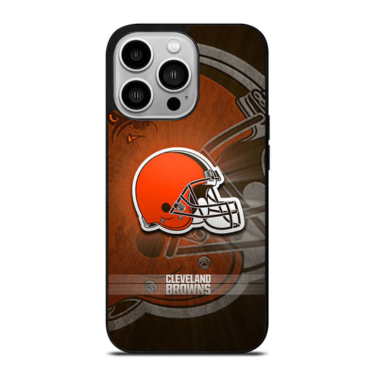 CLEVELAND BROWNS NFL LOGO 2 iPhone 14 Pro Case Cover