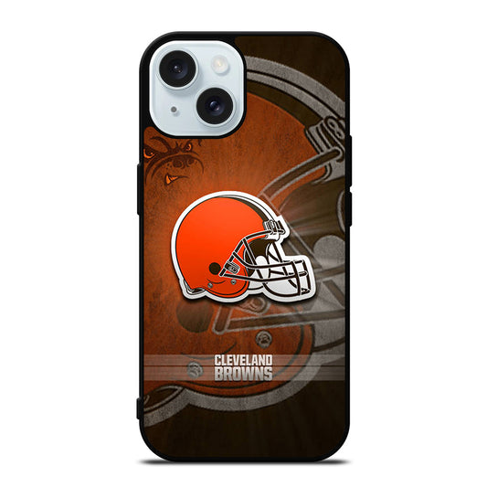CLEVELAND BROWNS NFL LOGO 2 iPhone 15 Case Cover