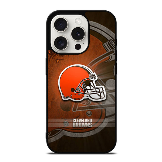 CLEVELAND BROWNS NFL LOGO 2 iPhone 15 Pro Case Cover