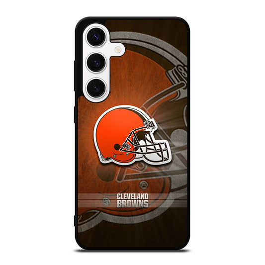 CLEVELAND BROWNS NFL LOGO 2 Samsung Galaxy S24 Case Cover