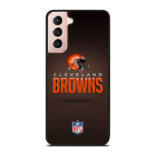 CLEVELAND BROWNS NFL LOGO 3 Samsung Galaxy S21 Case Cover