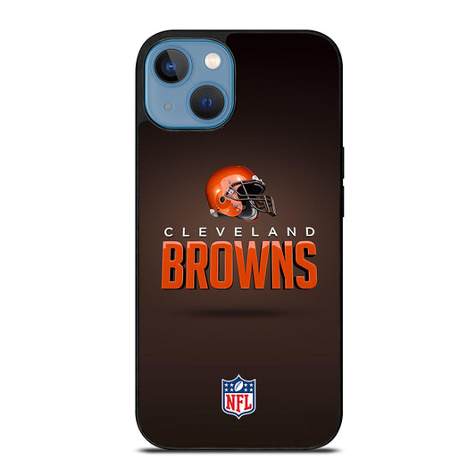 CLEVELAND BROWNS NFL LOGO 3 iPhone 13 Case Cover