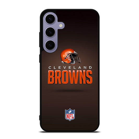 CLEVELAND BROWNS NFL LOGO 3 Samsung Galaxy S24 Plus Case Cover