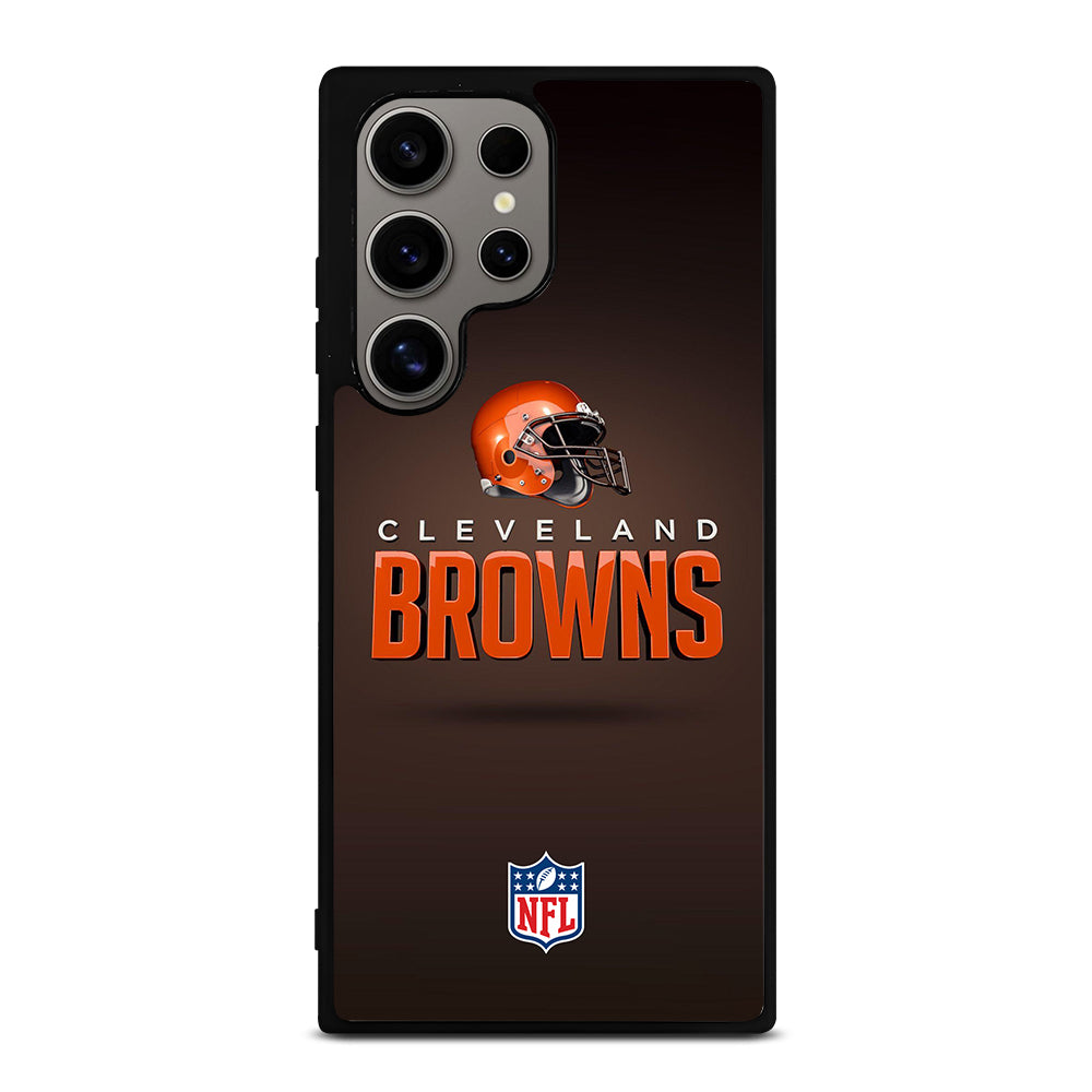 CLEVELAND BROWNS NFL LOGO 3 Samsung Galaxy S24 Ultra Case Cover