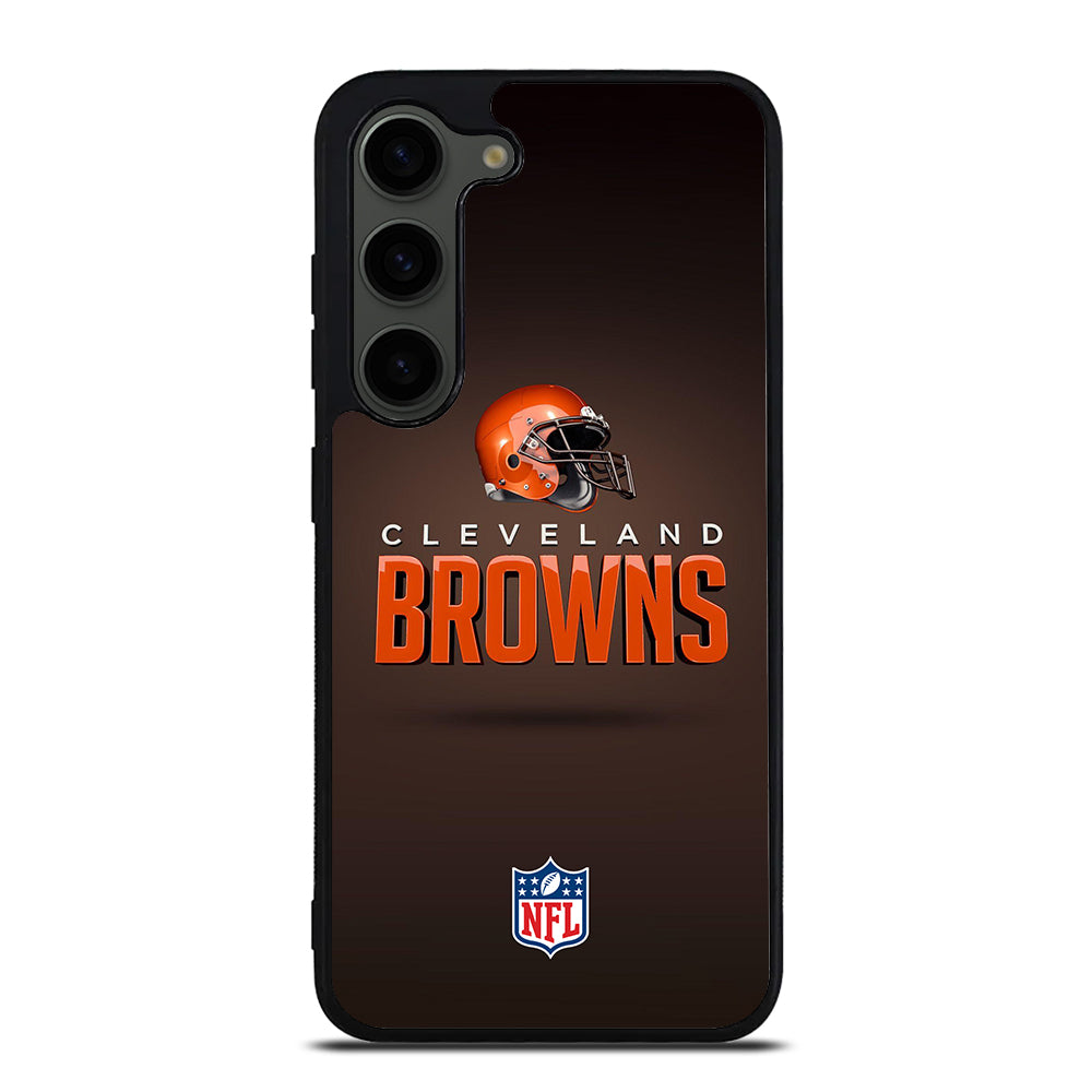 CLEVELAND BROWNS NFL LOGO 3 Samsung Galaxy S23 Plus Case Cover