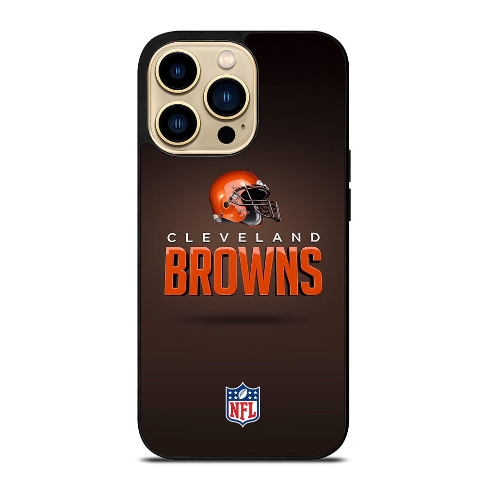 CLEVELAND BROWNS NFL LOGO 3 iPhone 14 Pro Max Case Cover