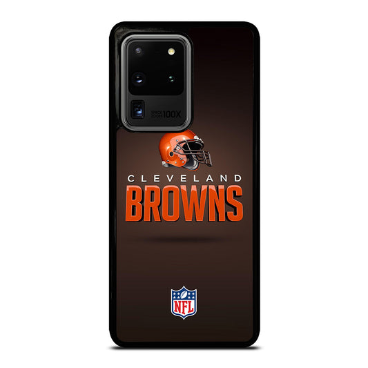 CLEVELAND BROWNS NFL LOGO 3 Samsung Galaxy S20 Ultra Case Cover