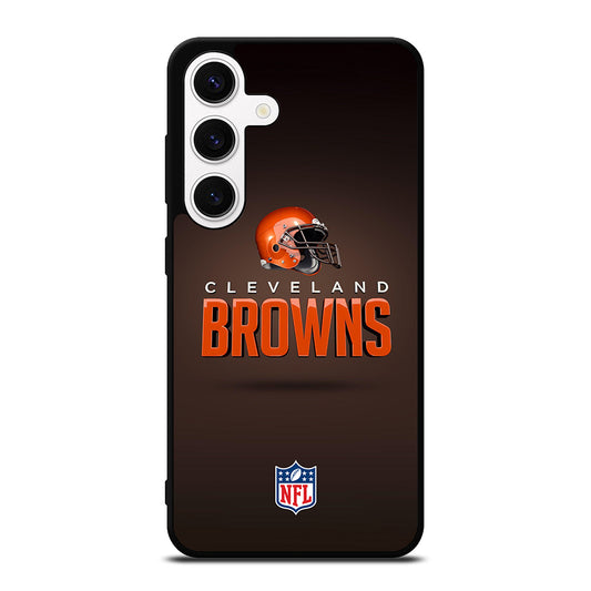 CLEVELAND BROWNS NFL LOGO 3 Samsung Galaxy S24 Case Cover