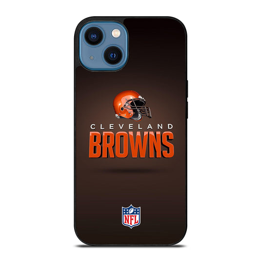 CLEVELAND BROWNS NFL LOGO 3 iPhone 14 Case Cover