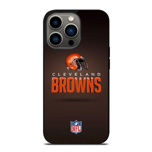 CLEVELAND BROWNS NFL LOGO 3 iPhone 13 Pro Case Cover