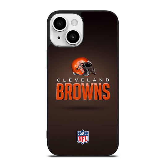 CLEVELAND BROWNS NFL LOGO 3 iPhone 13 Mini Case Cover