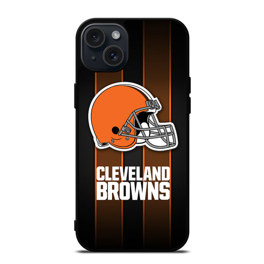 CLEVELAND BROWNS NFL LOGO 4 iPhone 15 Plus Case Cover