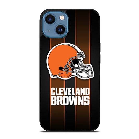 CLEVELAND BROWNS NFL LOGO 4 iPhone 14 Case Cover