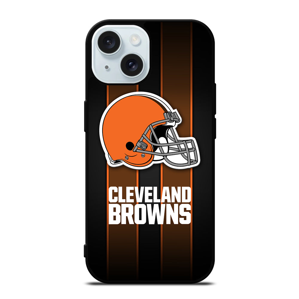 CLEVELAND BROWNS NFL LOGO 4 iPhone 15 Case Cover