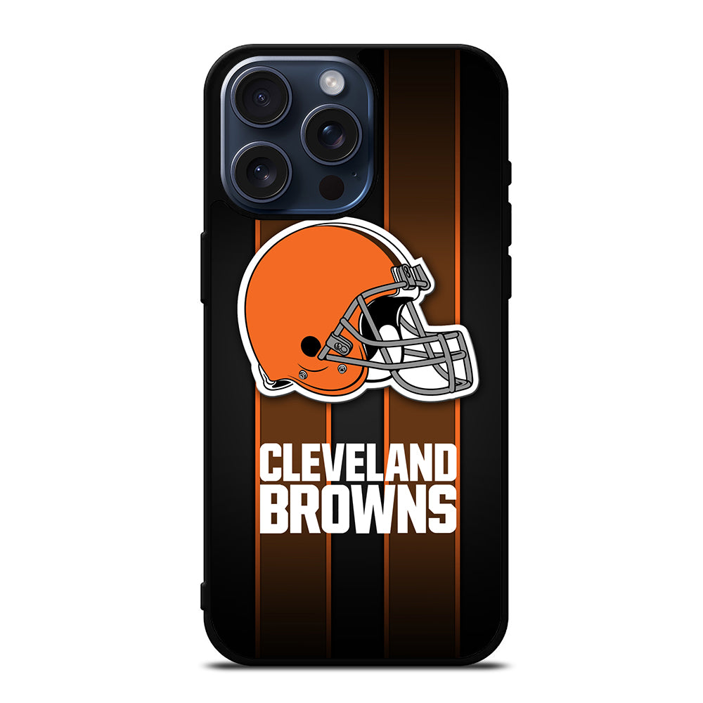 CLEVELAND BROWNS NFL LOGO 4 iPhone 15 Pro Max Case Cover