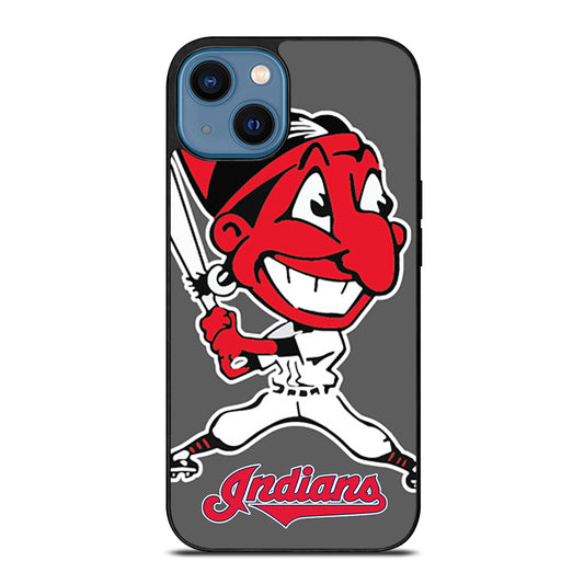 CLEVELAND INDIANS BASEBALLL iPhone 14 Case Cover