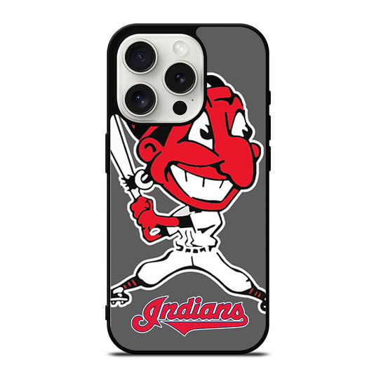 CLEVELAND INDIANS BASEBALLL iPhone 15 Pro Case Cover