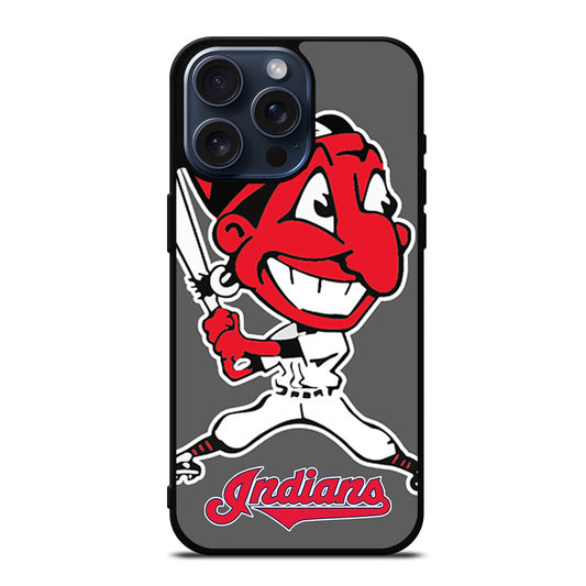 CLEVELAND INDIANS BASEBALLL iPhone 15 Pro Max Case Cover