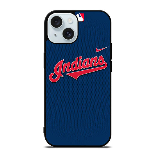 CLEVELAND INDIANS LOGO JERSEY iPhone 15 Case Cover