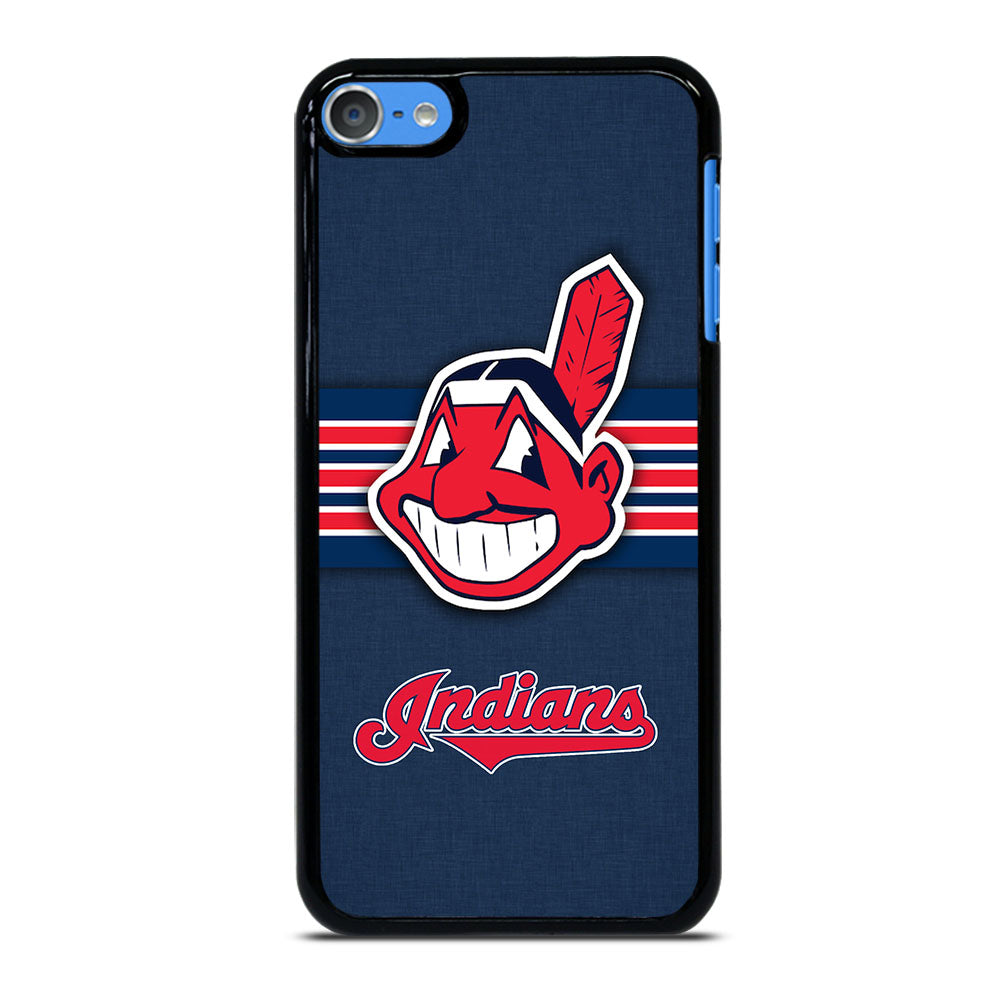 CLEVELAND INDIANS MLB STRIPE iPod Touch 7 Case Cover