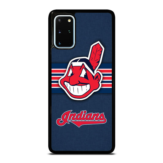 CLEVELAND INDIANS MLB STRIPE Samsung Galaxy S20 Plus Case Cover