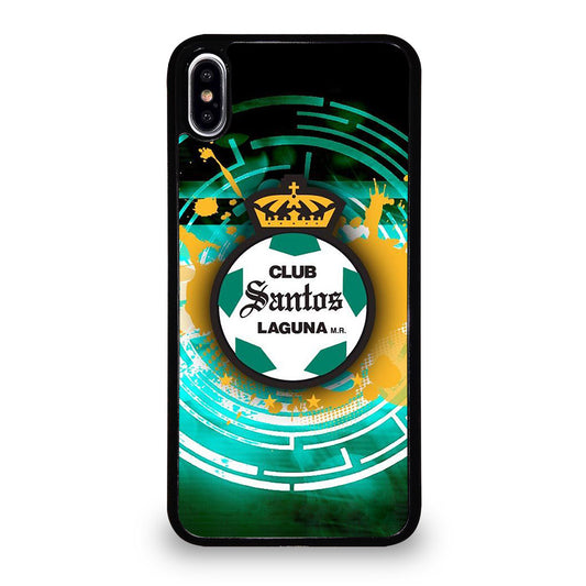 CLUB SANTOS LAGUNA FC LOGO 3 iPhone XS Max Case Cover