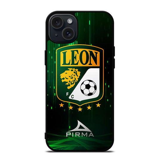 CLUB LEON FC LOGO CLUB 3 iPhone 15 Plus Case Cover