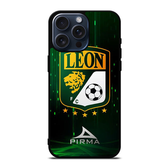 CLUB LEON FC LOGO CLUB 3 iPhone 15 Pro Max Case Cover