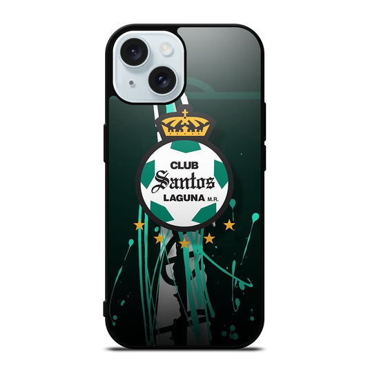 CLUB SANTOS LAGUNA FC LOGO 1 iPhone 15 Case Cover