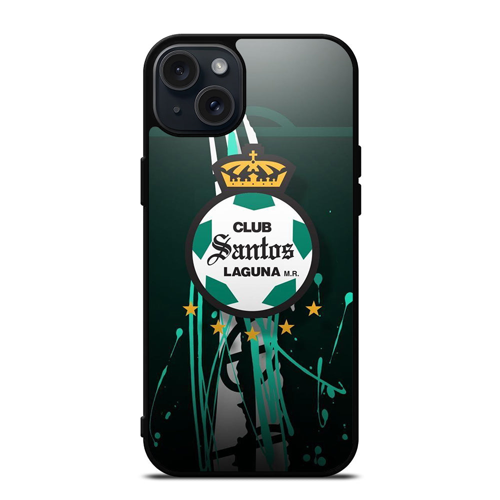 CLUB SANTOS LAGUNA FC LOGO 1 iPhone 15 Plus Case Cover