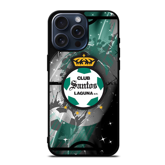 CLUB SANTOS LAGUNA FC LOGO 2 iPhone 15 Pro Max Case Cover