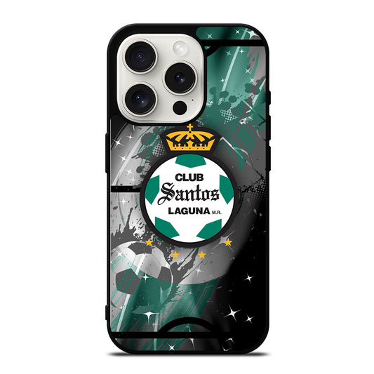 CLUB SANTOS LAGUNA FC LOGO 2 iPhone 15 Pro Case Cover
