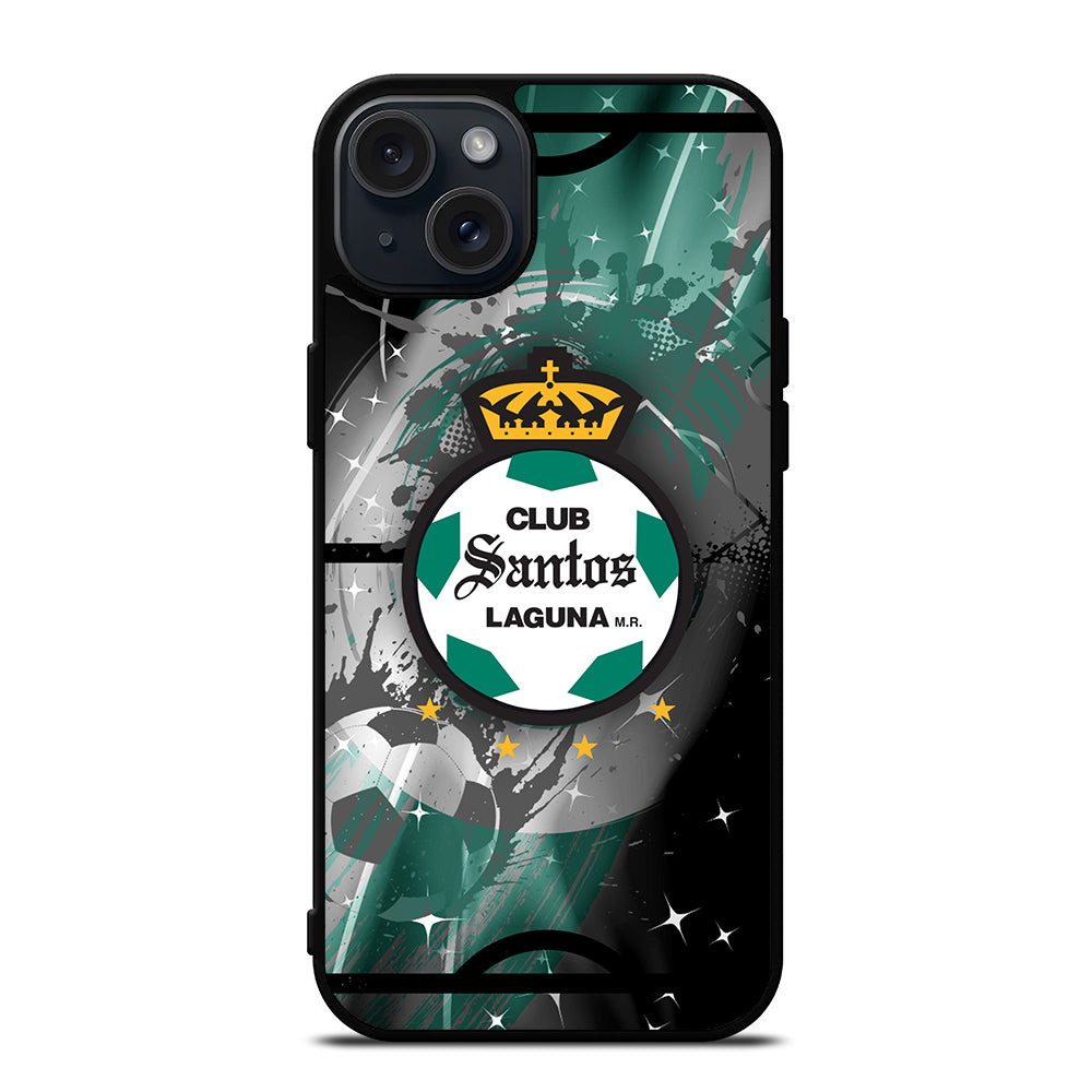 CLUB SANTOS LAGUNA FC LOGO 2 iPhone 15 Plus Case Cover