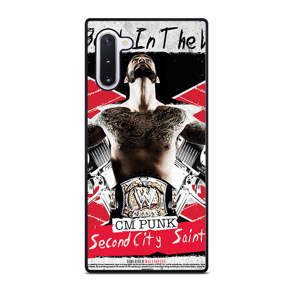 CM PUNK POSTER Samsung Galaxy Note 10 Case Cover