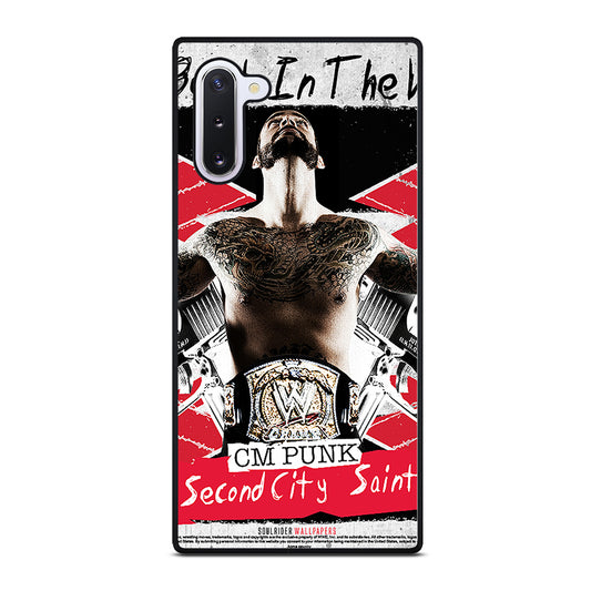 CM PUNK POSTER Samsung Galaxy Note 10 Case Cover