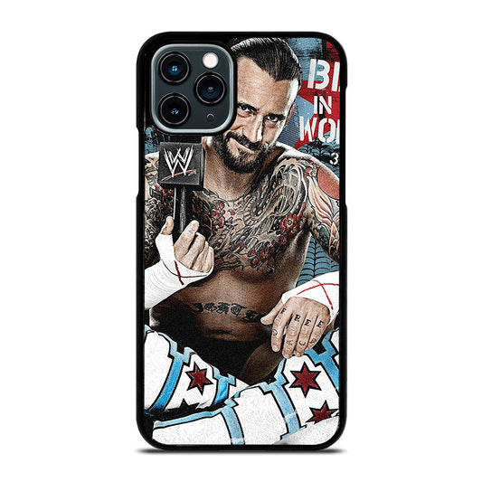 CM PUNK WRESTLER iPhone 11 Pro Case Cover