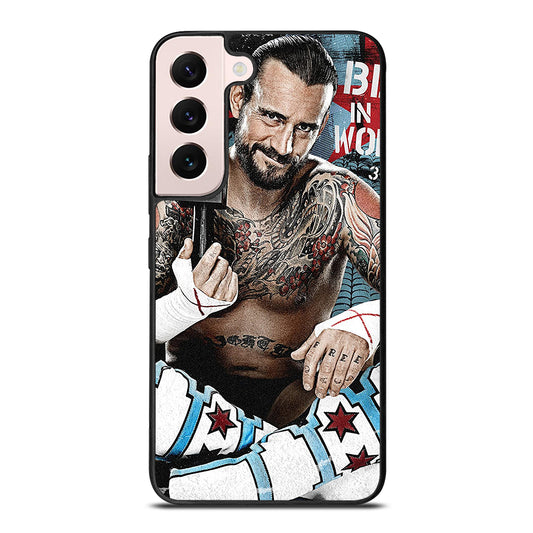 CM PUNK WRESTLER Samsung Galaxy S22 Plus Case Cover