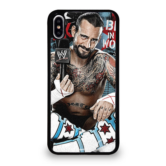 CM PUNK WRESTLER iPhone XS Max Case Cover