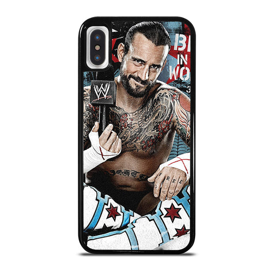 CM PUNK WRESTLER iPhone X / XS Case Cover