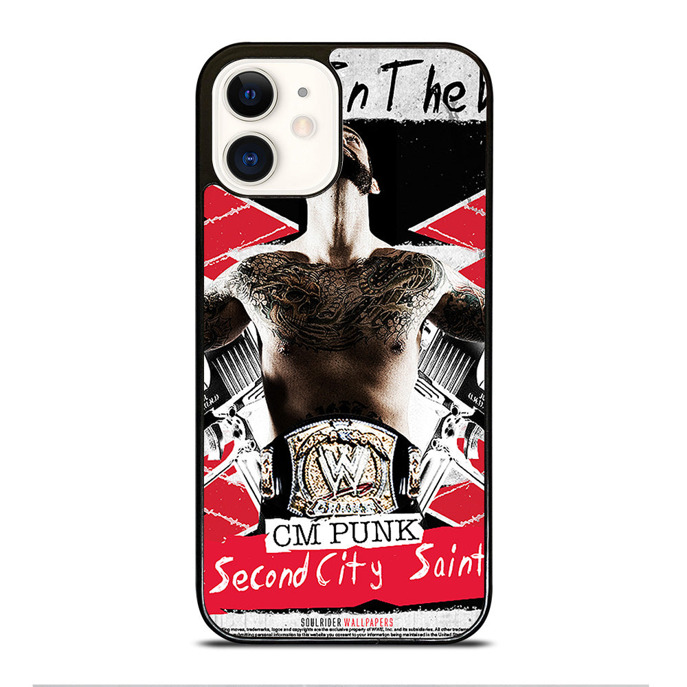 CM PUNK POSTER iPhone 12 Case Cover