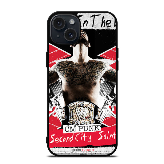CM PUNK POSTER iPhone 15 Plus Case Cover