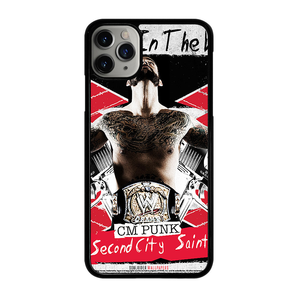 CM PUNK POSTER iPhone 11 Pro Max Case Cover