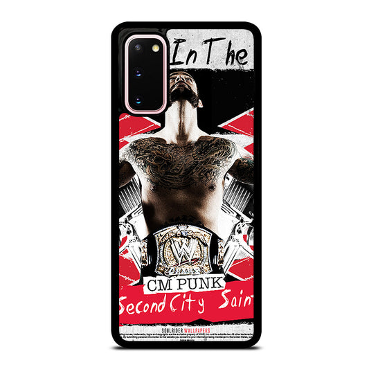 CM PUNK POSTER Samsung Galaxy S20 Case Cover