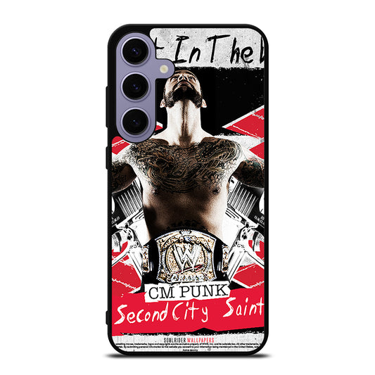 CM PUNK POSTER Samsung Galaxy S24 Plus Case Cover