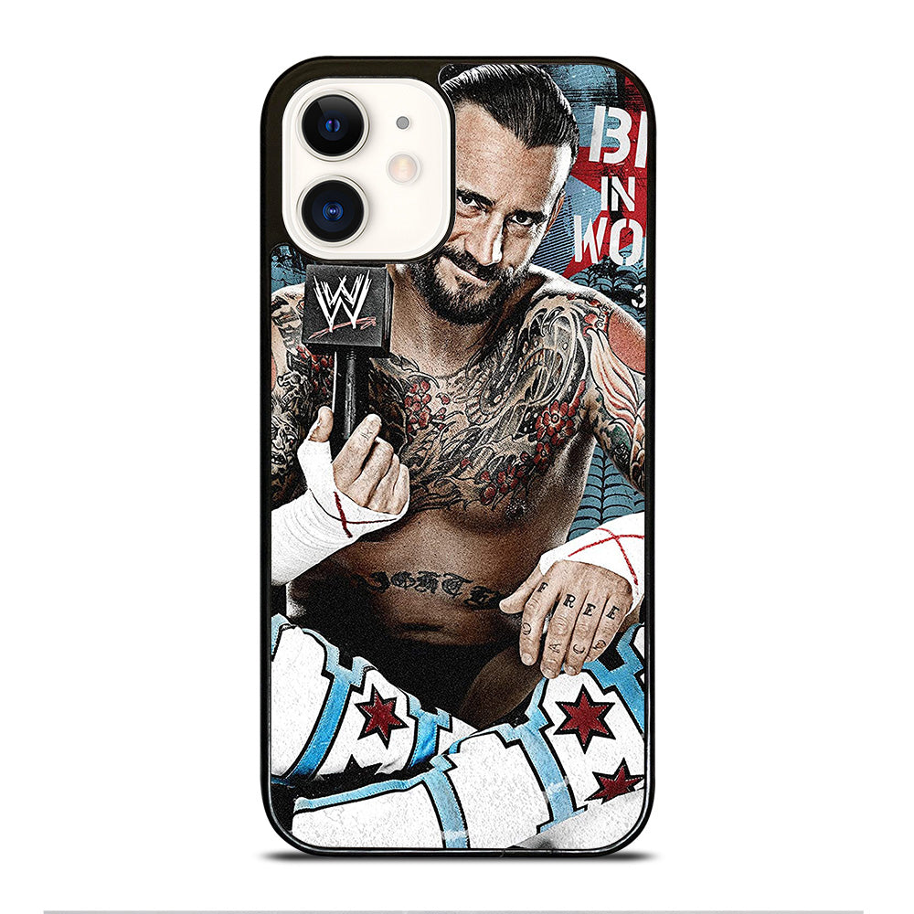 CM PUNK WRESTLER iPhone 12 Case Cover