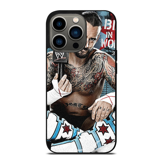 CM PUNK WRESTLER iPhone 13 Pro Case Cover