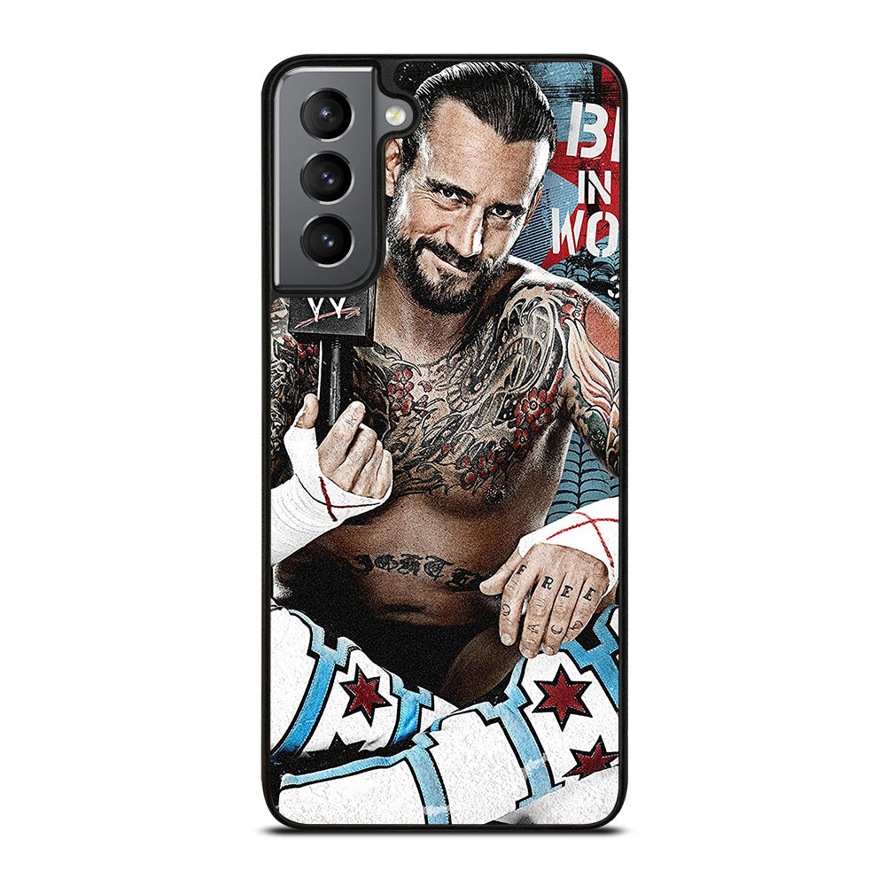 CM PUNK WRESTLER Samsung Galaxy S21 Plus Case Cover