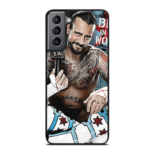 CM PUNK WRESTLER Samsung Galaxy S21 Plus Case Cover