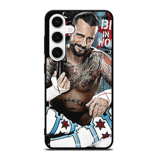 CM PUNK WRESTLER Samsung Galaxy S24 Case Cover