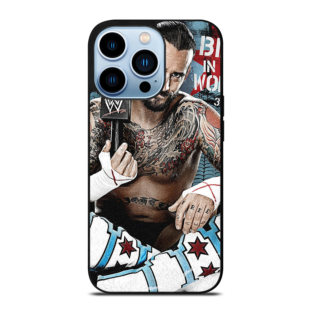 CM PUNK WRESTLER iPhone 13 Pro Max Case Cover